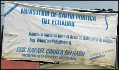 71 - Banco de vacunas nº 6 de Arenillas - ruta E25 (Ecuador 2013)