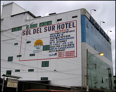 79 - Sol del Sur hotel (Huaquillas) - ruta E50 (Ecuador 2013)